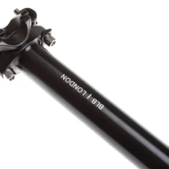 Groove Volledig CNC Zadelpen 350mm - 27.2 Mm - Zwart -Velo Glans Verkoop 0035603 blb groove seat post black