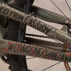 Dyedbro Kit Voor Framebescherming - Kettingzaag Zwart / Rood -Velo Glans Verkoop 03 DBF11193