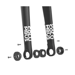 COLUMBUS Futura Adventure 28 Inch Vork 1 1/8''-1 1/2'', PM Disc - Zwart Mat -Velo Glans Verkoop 04172050220 fork futura adventure pm disc 5