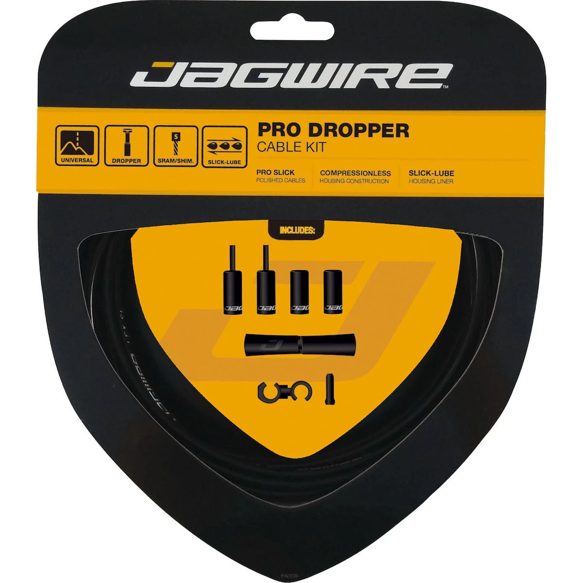 JAGWIRE Pro Dropper Variabele Post Tractie Set - Zwart 3 JAGWIRE Pro Dropper Variabele Post Tractie Set - Zwart