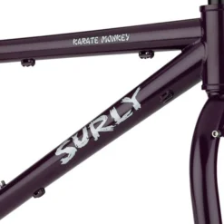 Surly Karate Monkey Frame Kit - Organische Aubergine 9 Surly Karate Monkey Frame Kit - Organische Aubergine -Velo Glans Verkoop 4923008XX22 6