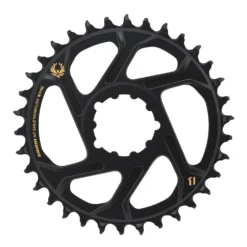 SRAM X-Sync 2 Eagle Kettingblad - Direct Mount - 6 Mm Offset - Zwart/goud
