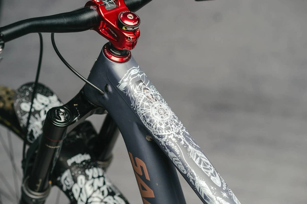 Dyedbro Frame Beschermingsset Dream Catcher - Wit Mat 3 Dyedbro Frame Beschermingsset Dream Catcher - Wit Mat - Afbeelding 2