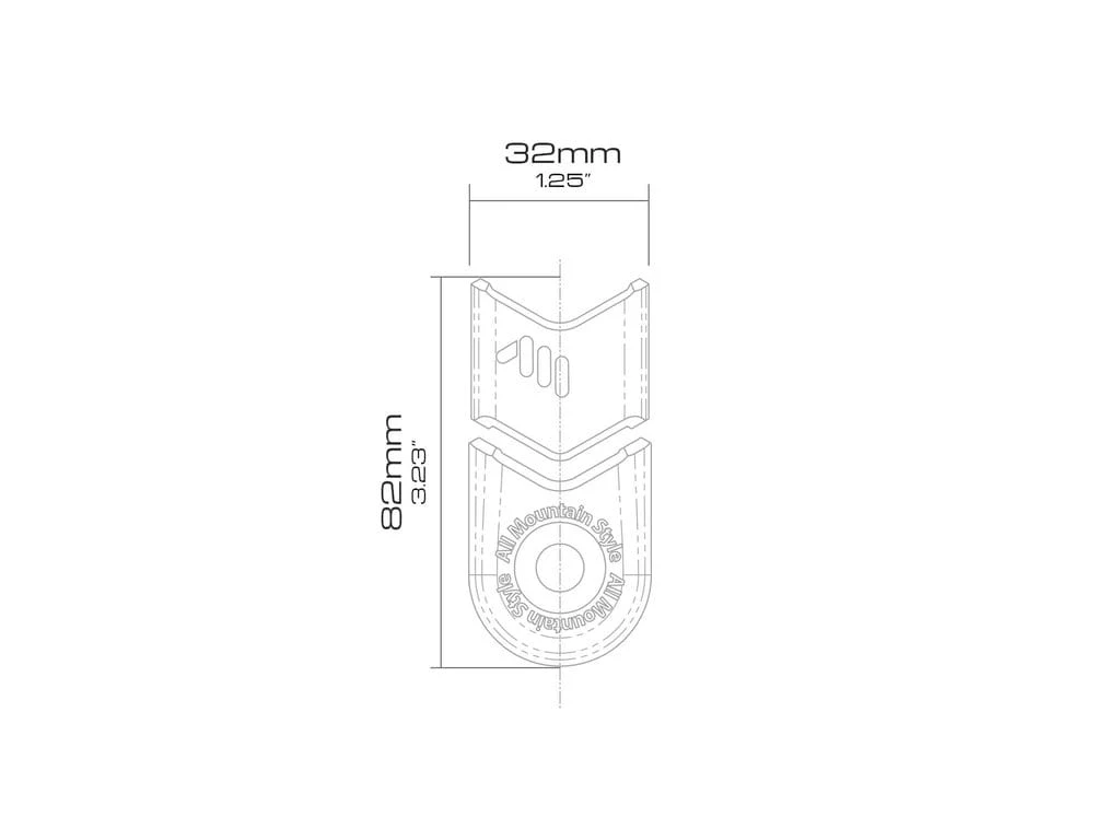 Crank Defender - Crank Beschermer - Rood 4 Crank Defender - Crank Beschermer - Rood - Afbeelding 2