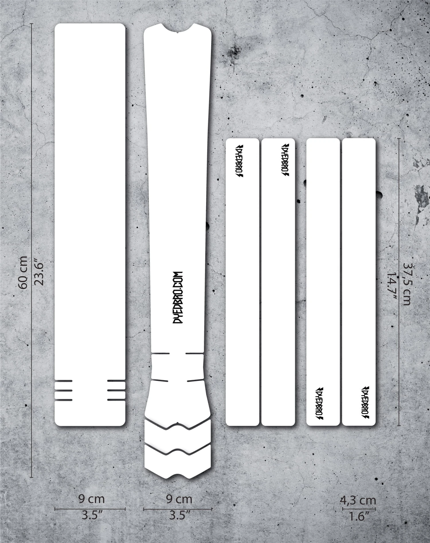 Dyedbro Kit Voor Framebescherming - Helder Mat 3 Dyedbro Kit Voor Framebescherming - Helder Mat