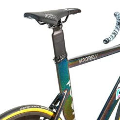 Cinelli Vigorelli Frameset - Regenboog 11 Cinelli Vigorelli Frameset - Regenboog -Velo Glans Verkoop Cinelli Vigorelli Track Singlespeed Frameset Rainbow Grey6
