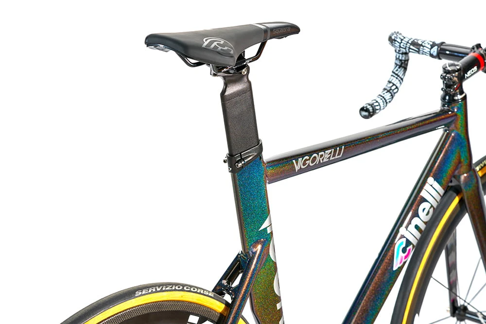 Cinelli Vigorelli Frameset - Regenboog 7 Cinelli Vigorelli Frameset - Regenboog - Afbeelding 5