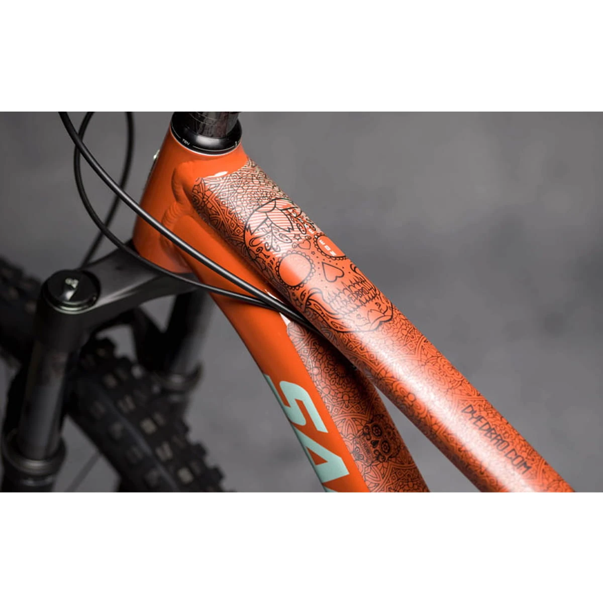 Dyedbro Beschermingsset Voor Montuur - Día De Muertos - Zwart Mat 4 Dyedbro Beschermingsset Voor Montuur - Día De Muertos - Zwart Mat - Afbeelding 2