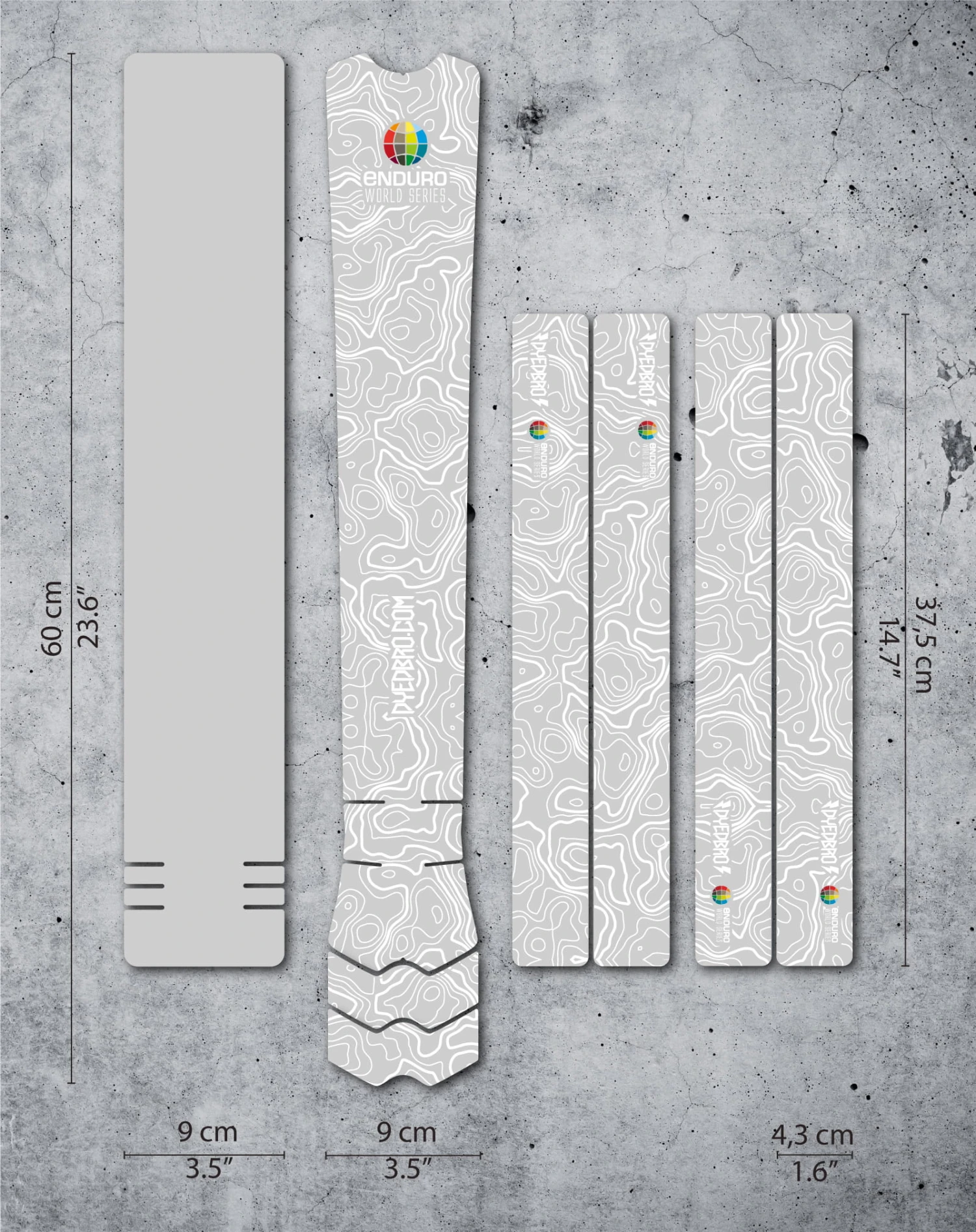 Dyedbro Montuurbeschermingskit - EWS Bergen - Wit Mat 3 Dyedbro Montuurbeschermingskit - EWS Bergen - Wit Mat