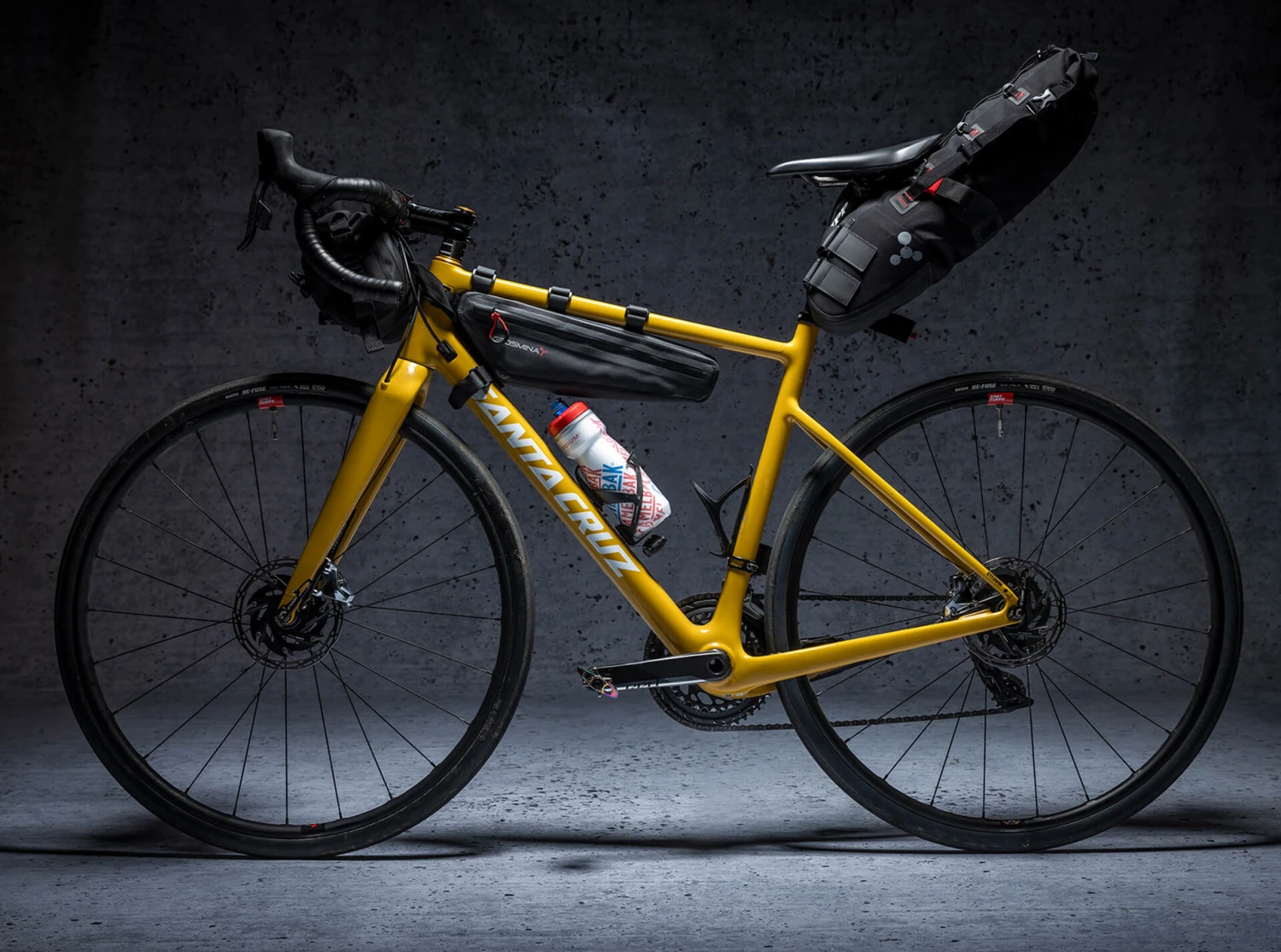 Dyedbro Gravel Frame Protection Kit Clear - Black Matte 4 Dyedbro Gravel Frame Protection Kit Clear - Black Matte - Afbeelding 2