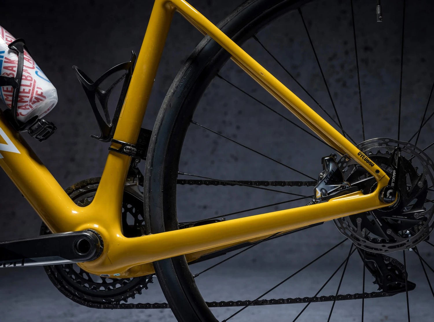 Dyedbro Gravel Frame Protection Kit Clear - Black Matte 5 Dyedbro Gravel Frame Protection Kit Clear - Black Matte - Afbeelding 3