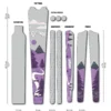 Dyedbro Grind Frame Protection Kit Grinduro - Purple Matte 2 Dyedbro Grind Frame Protection Kit Grinduro - Purple Matte -Velo Glans Verkoop GRINDURO GRAFICO WEB GRAVEL whiteB 1 scaled