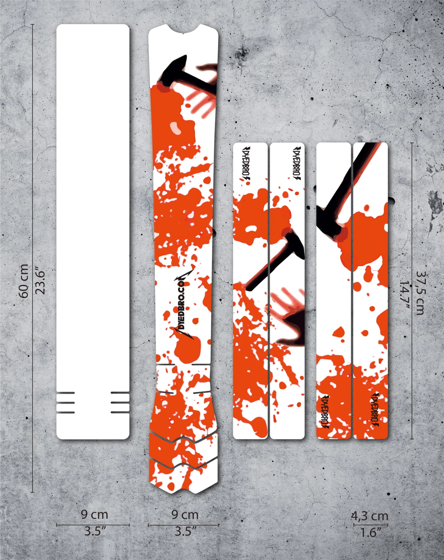 Dyedbro Frame Protection Kit - Kill M 'all 3 Dyedbro Frame Protection Kit - Kill M 'all