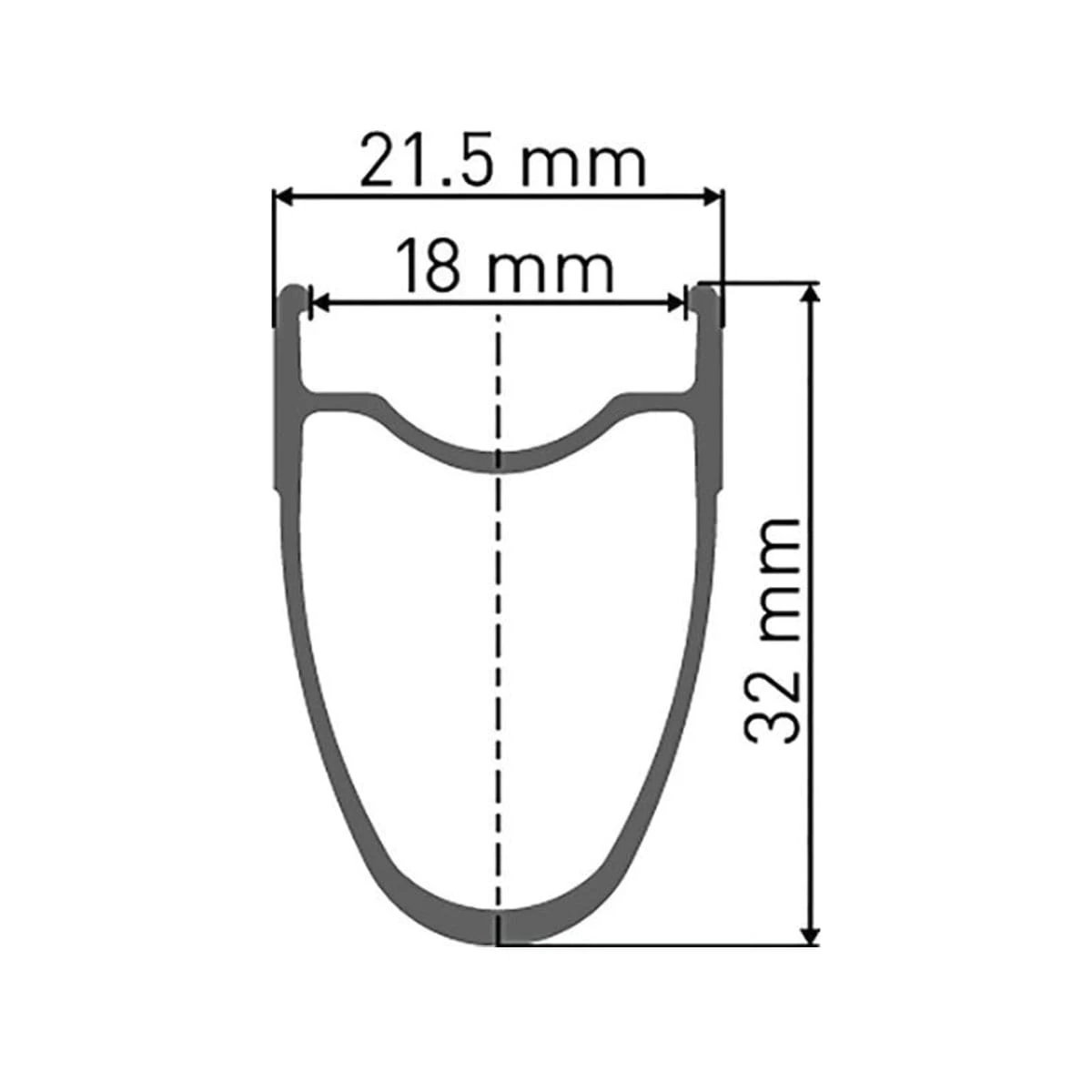 Dt-swiss Velgring RR 511 - TR 622-18 - Zwart 4 Dt-swiss Velgring RR 511 - TR 622-18 - Zwart - Afbeelding 2