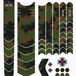 Muc-Off Frame Beschermingsset E-MTB - Camo Zwart/groen -Velo Glans Verkoop Web 20173 Frame Protection Kit E MTB CAMO Texture 2021 1000x1000