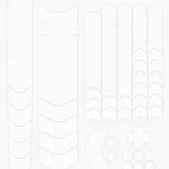 Muc-Off Frame Beschermingsset E-MTB - Helder Mat -Velo Glans Verkoop Web 20173 Frame Protection Kit E MTB MATT CLEAR Texture 2021 1000x1000