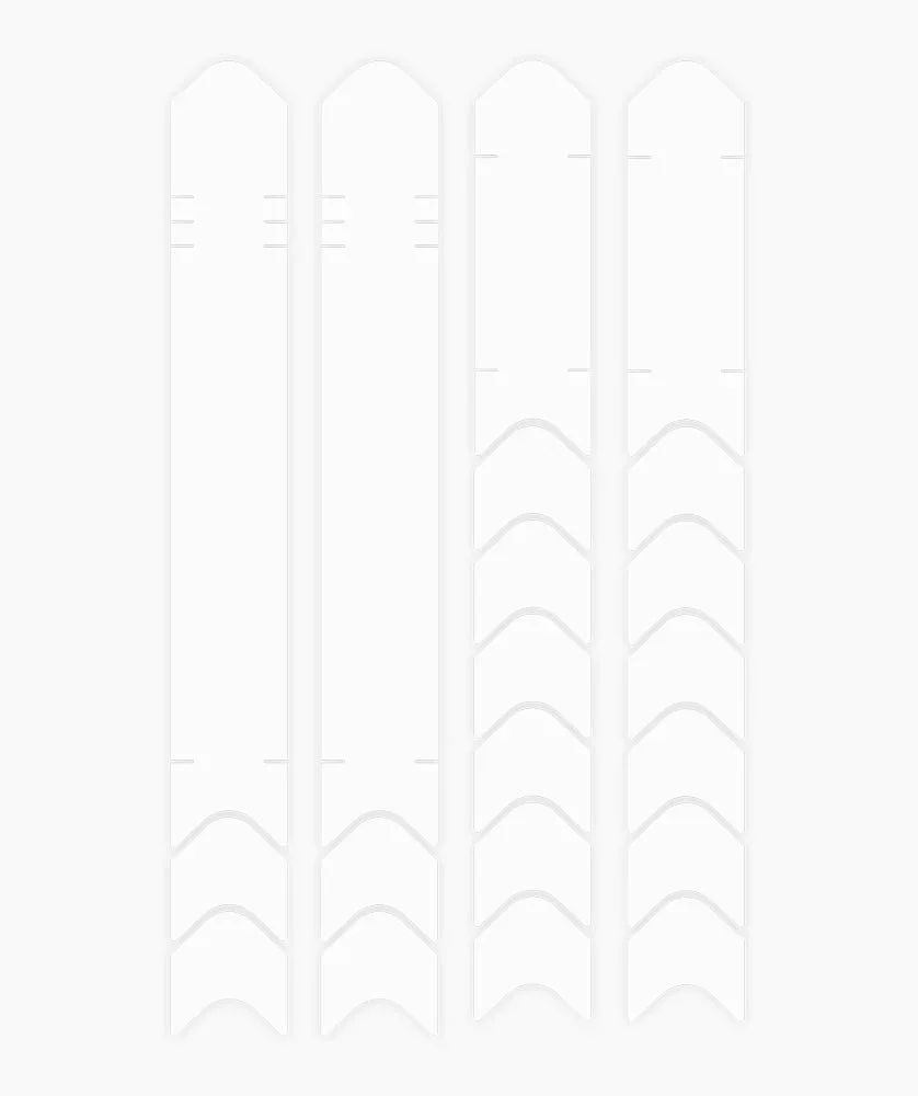 Muc-Off Frame- En Achtervorkbeschermers - Blank Mat 4 Muc-Off Frame- En Achtervorkbeschermers - Blank Mat - Afbeelding 2