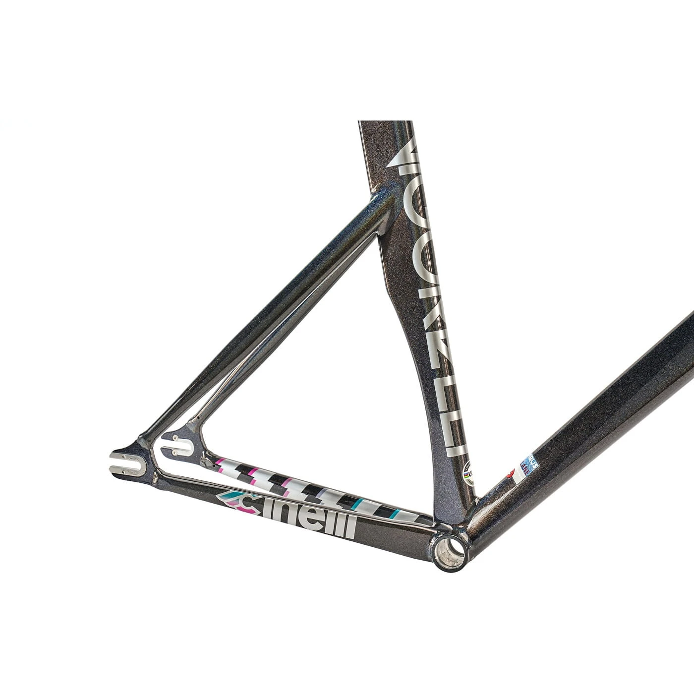 Cinelli Vigorelli Frameset - Regenboog 5 Cinelli Vigorelli Frameset - Regenboog - Afbeelding 3