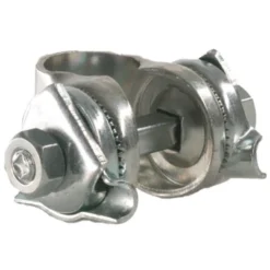 Klem Voor Zadelpen - Ronde Veerpoot - Zilver