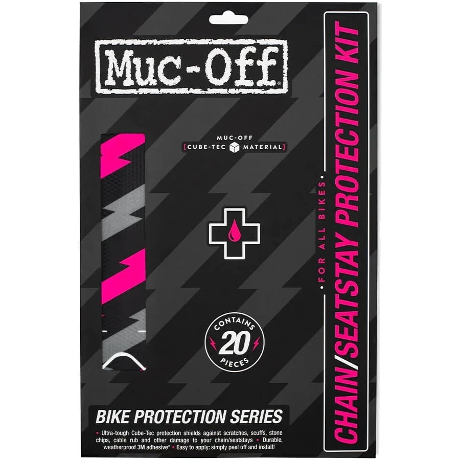 Muc-Off Frame- En Achtervorkbeschermers - Bout/roze 3 Muc-Off Frame- En Achtervorkbeschermers - Bout/roze