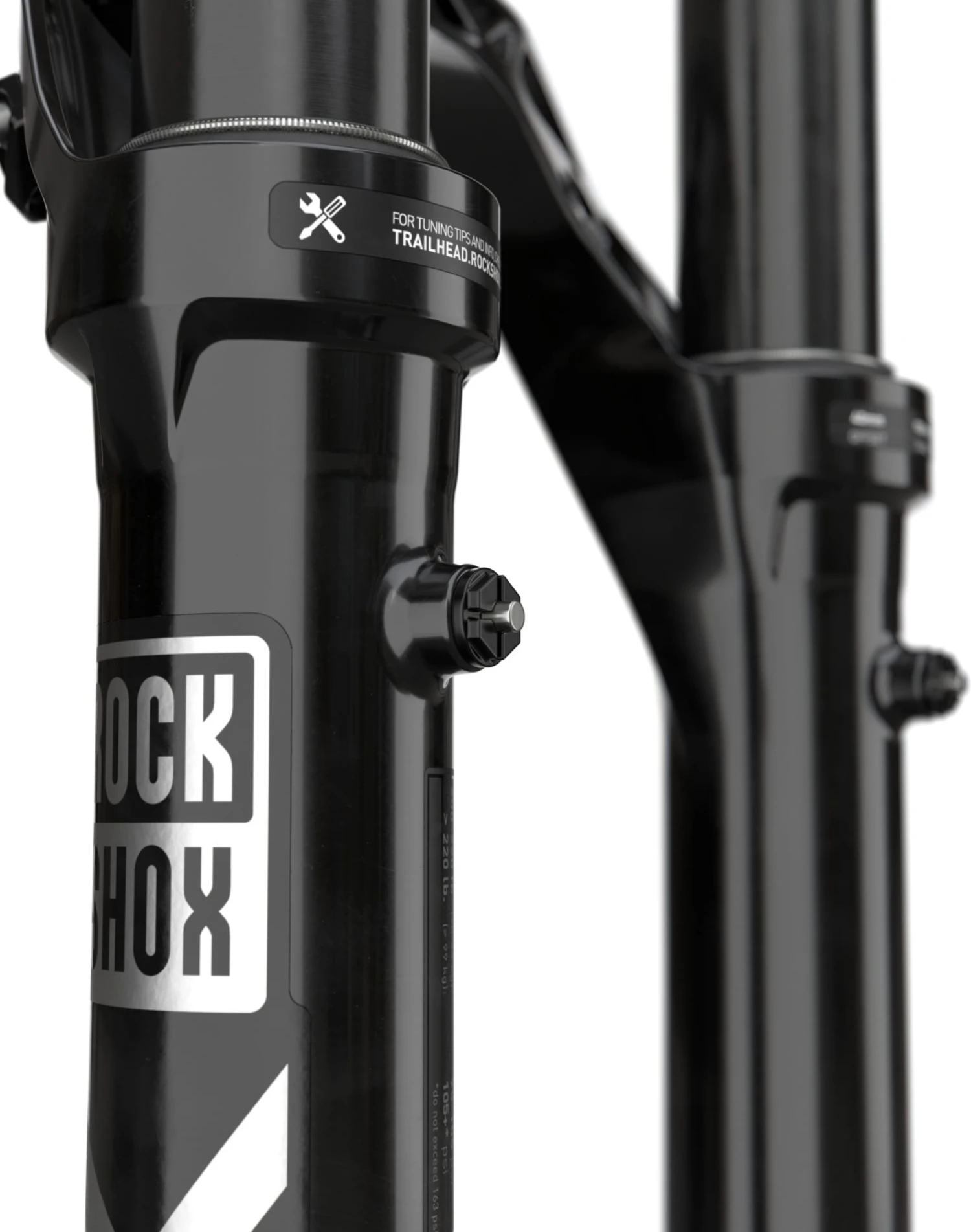 Rock-shox Lyrik Ultimate Debon Air+ RC2 - 29 Inch - 150 Mm Veerweg, Taps Toelopend, 44 Mm Offset - Zwart 6 Rock-shox Lyrik Ultimate Debon Air+ RC2 - 29 Inch - 150 Mm Veerweg, Taps Toelopend, 44 Mm Offset - Zwart - Afbeelding 4