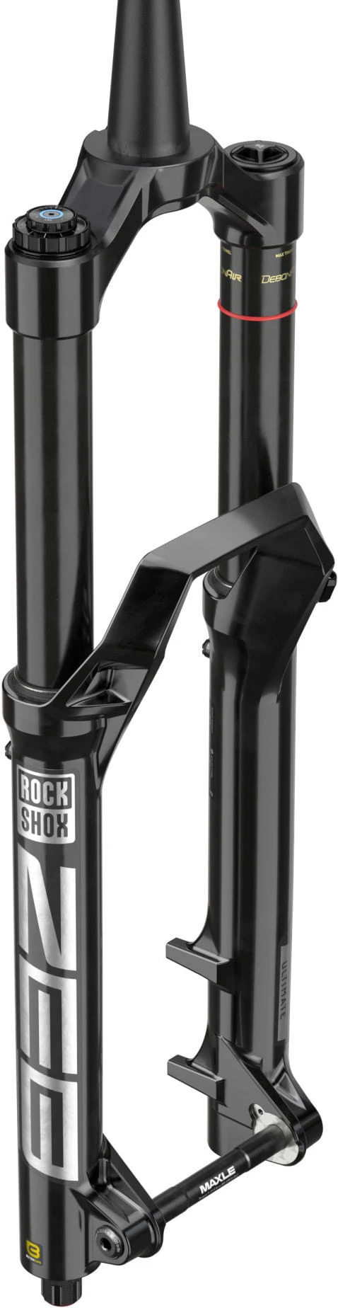 Rock-shox ZEB Ultimate Debon Air+ RC2 - 29 Inch - 180 Mm Veerweg, Taps Toelopend, 44 Mm Offset - Zwart 3 Rock-shox ZEB Ultimate Debon Air+ RC2 - 29 Inch - 180 Mm Veerweg, Taps Toelopend, 44 Mm Offset - Zwart