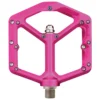 SPANK Oozy Reboot Plat Pedaal - Roze -Velo Glans Verkoop sp ped 0016 OOZY REBOOT PEDALS PINK FRONT ID 32205